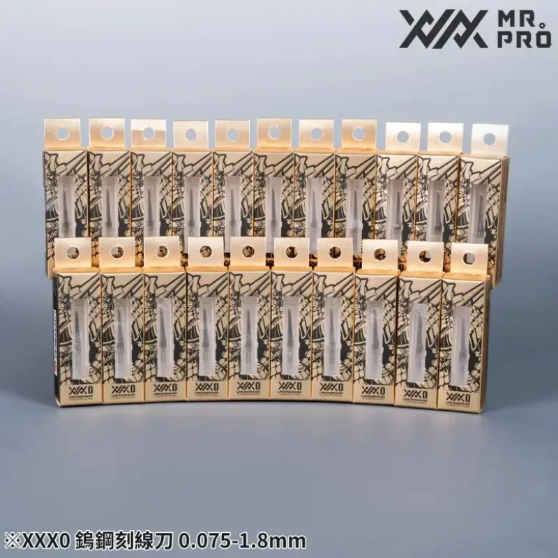 MADWORKS 군용 모형 공예 도구 - MR.PRO XXX0 0.075-1.8mm 텅스텐강 조각칼 (1개)