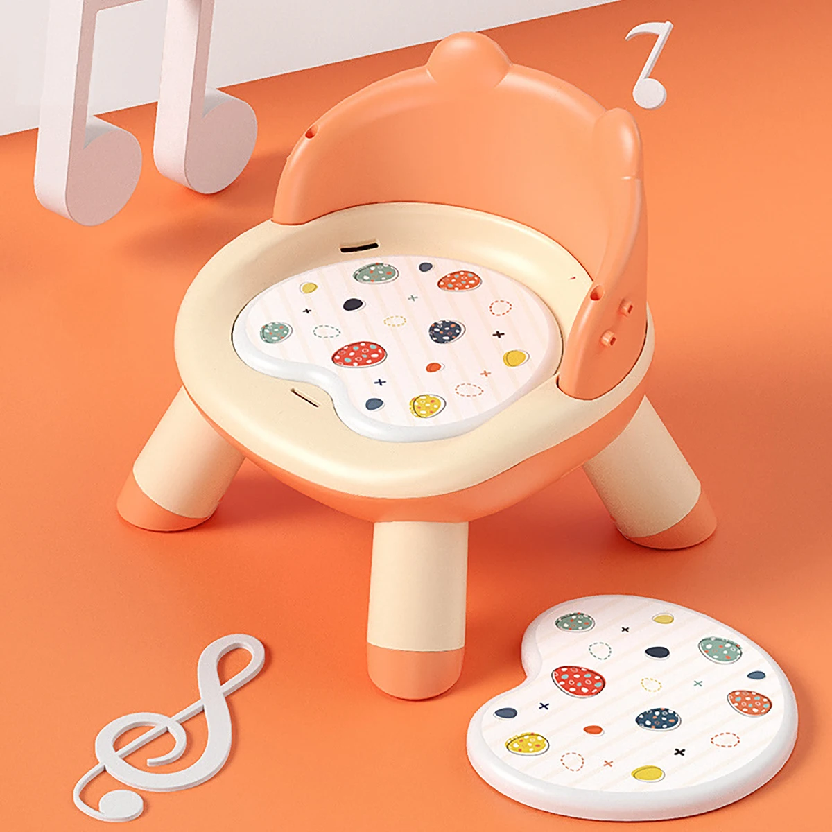 Baby Dining Chair Call Chair Back Learn to Sit Small Stool Low Detachable Table Seat children baby eating chair