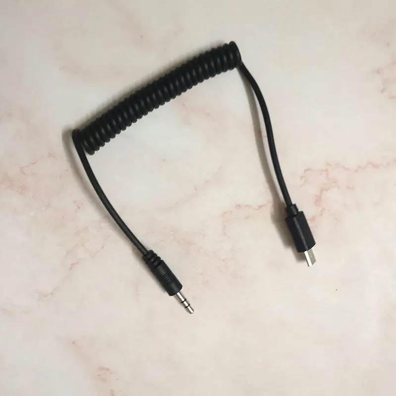 2.5mm 3.5mm-S2 원격 셔터 릴리즈 케이블 연결 코드 ( ZV1 A7M4 A7R A7II A7RII A7R5 A7R4 A6700 A6600 A9 RX100 M5 VPR1 용)