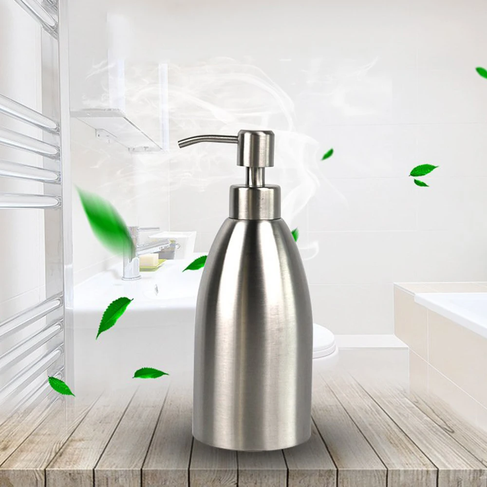 

Полированный дозатор мыла из нержавеющей стали 304, 500 мл