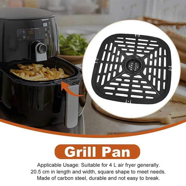 Air Fryer Grill Pan ANon-Stick Ir Fryer Tray Replacement 7Qt Air Fryer  Grill Plate Air Fryer Tray Replacement Air Fryer - AliExpress