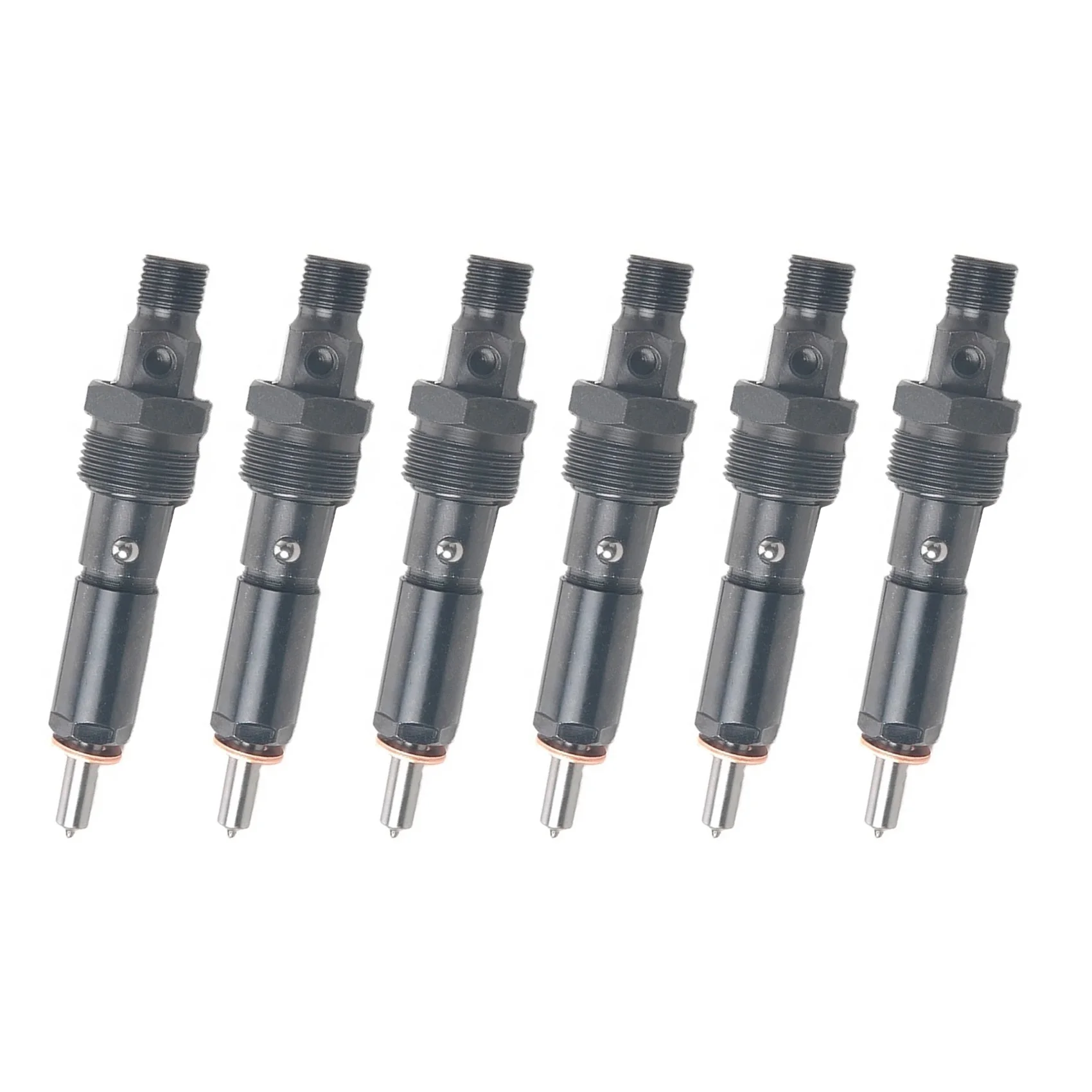 6PCS New Common Rail Fuel Injectors for 6BT 4BT Diesel Engine 14MM