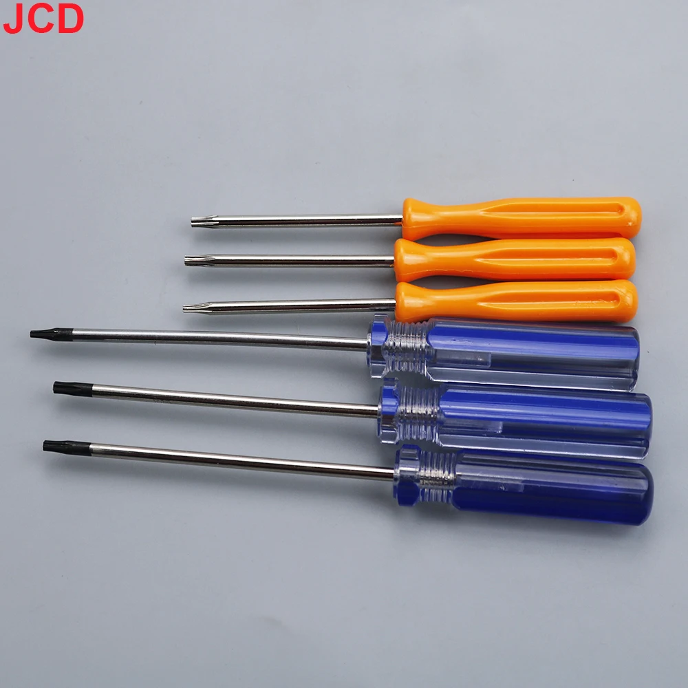 JCD For Xbox One 360 PS3 PS4 PS5 Series Screw Driver Torx T6 T8 T10 Security Screwdriver Tamperproof Hole Repairing Opening Tool