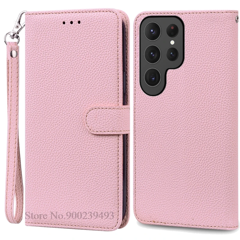 Leather Wallet Flip Case | Luxurious Book Cover Coque s
