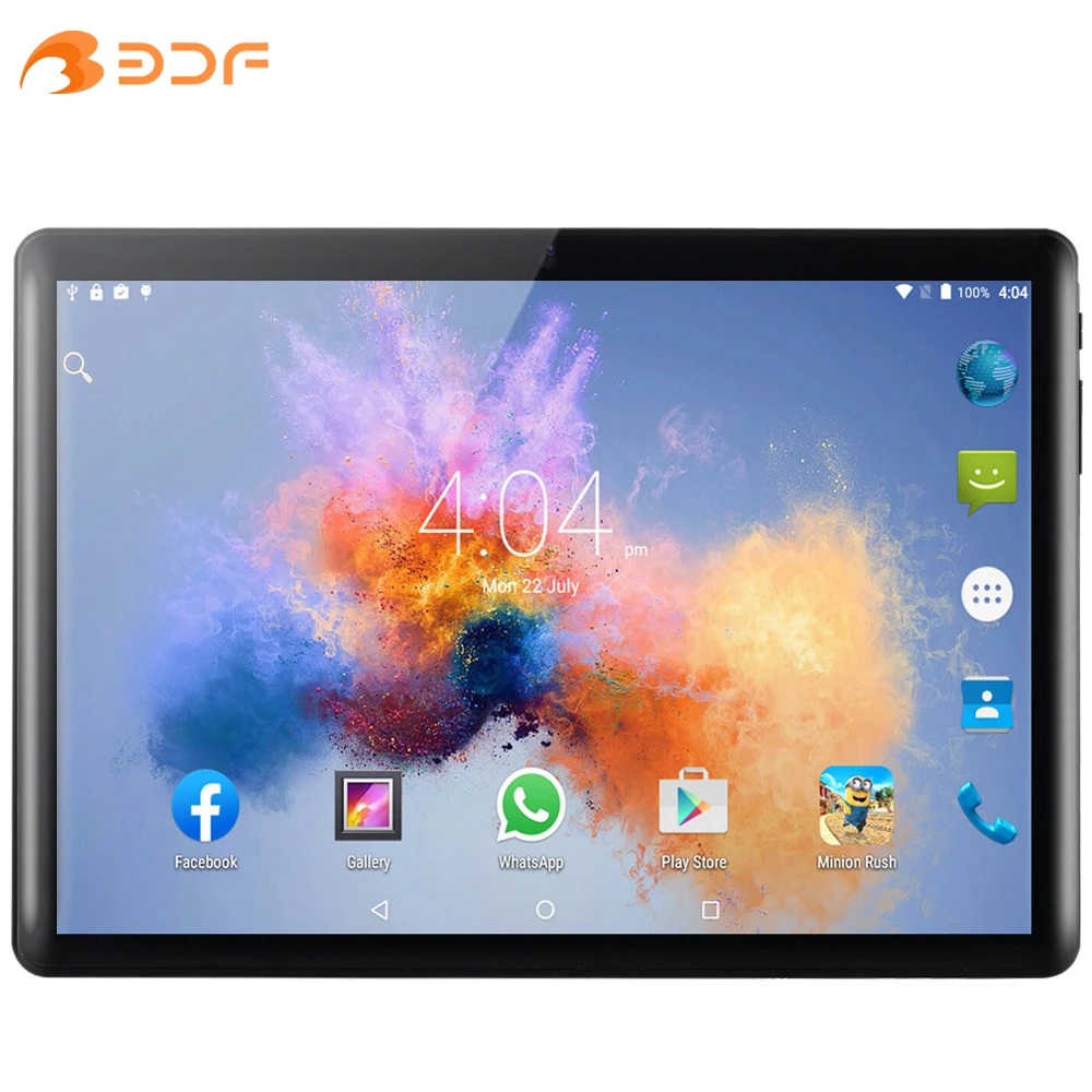 best inexpensive tablet New 10.1 Inch Tablet Pc Android 9.0 Octa Core 3G Phone Call Tablets WiFi Bluetooth Dual SIM Cards Type-C 4GB RAM 64GB ROM best gaming tablet