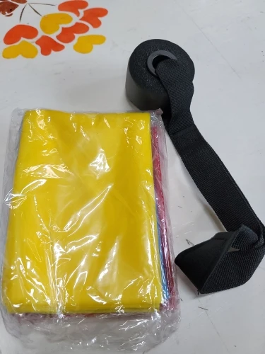 1 Sizes 1.5M 3PCS BandsResistance Bands Elastic Fitness Tapes Yoga Pilates photo review