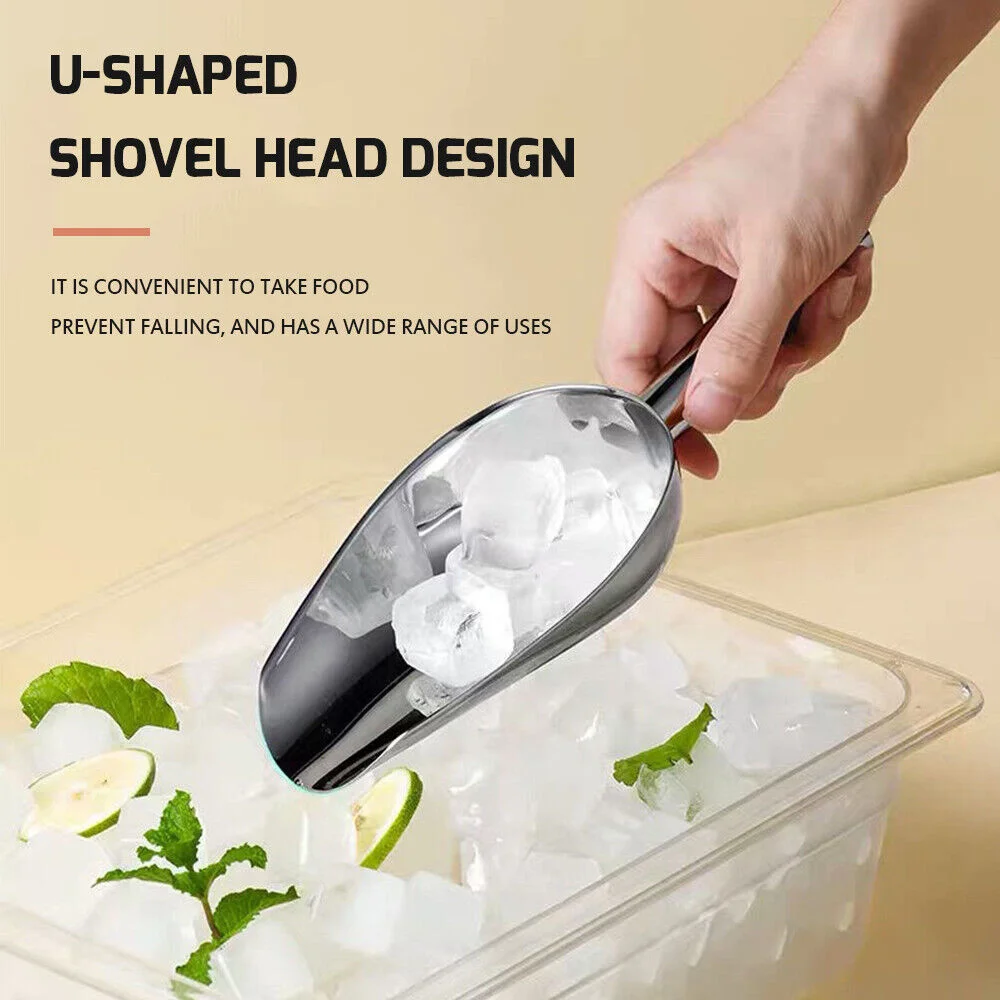 Stainless Steel Ice Scoop 3