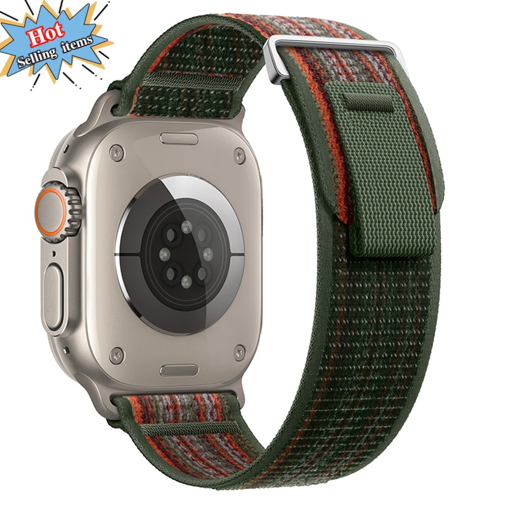 Breathable Nylon Sports Watchband Strap