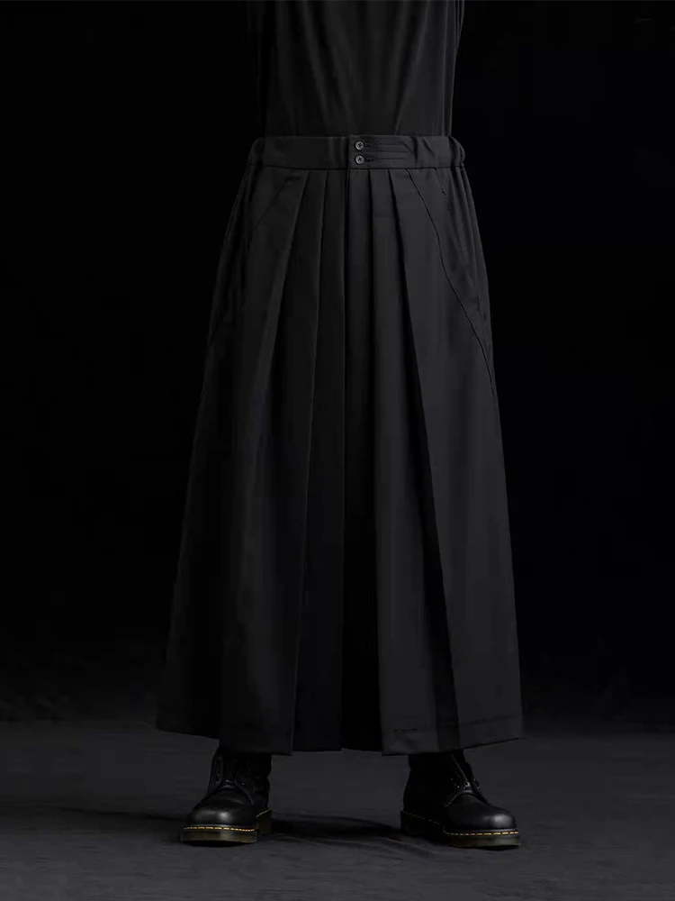

y-3 Kendo pant Japan style Culottes new in 2023 Yohji Yamamoto pants men's clothing Men trousers Owens Unisex Pants women pants