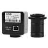 5MP USB2.0 Electronic Digital Video Microscope Camera 0.5X Eyepiece C-Mount 23.2mm Adapter 30/30.5mm Ring for Image Capture 6