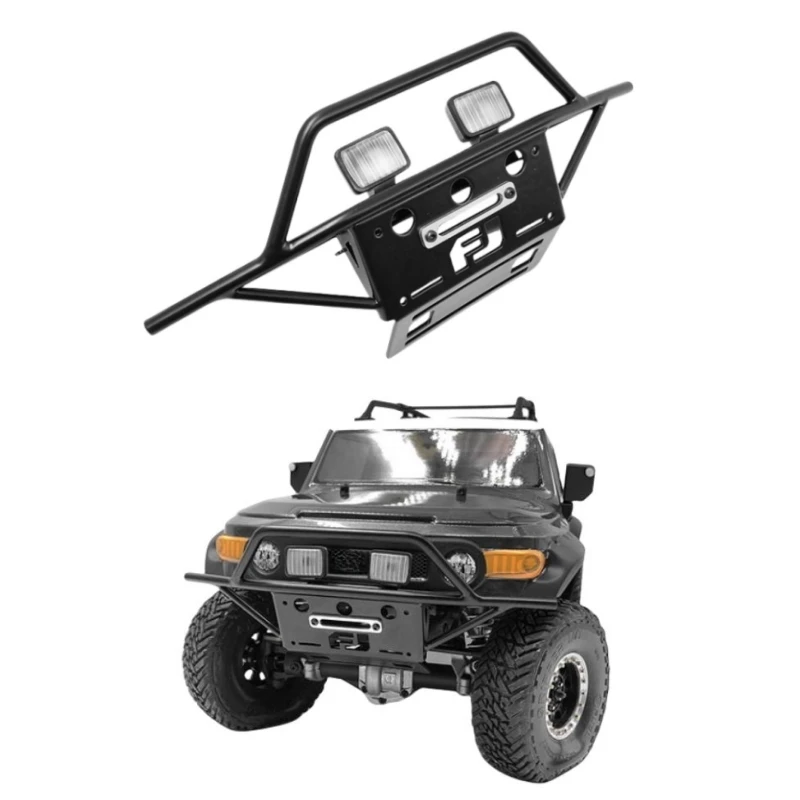 

1/10 Rock Crawler Car Metal Front Bumper for HPI FJ Cruiser Rc Toys Upgrade Parts