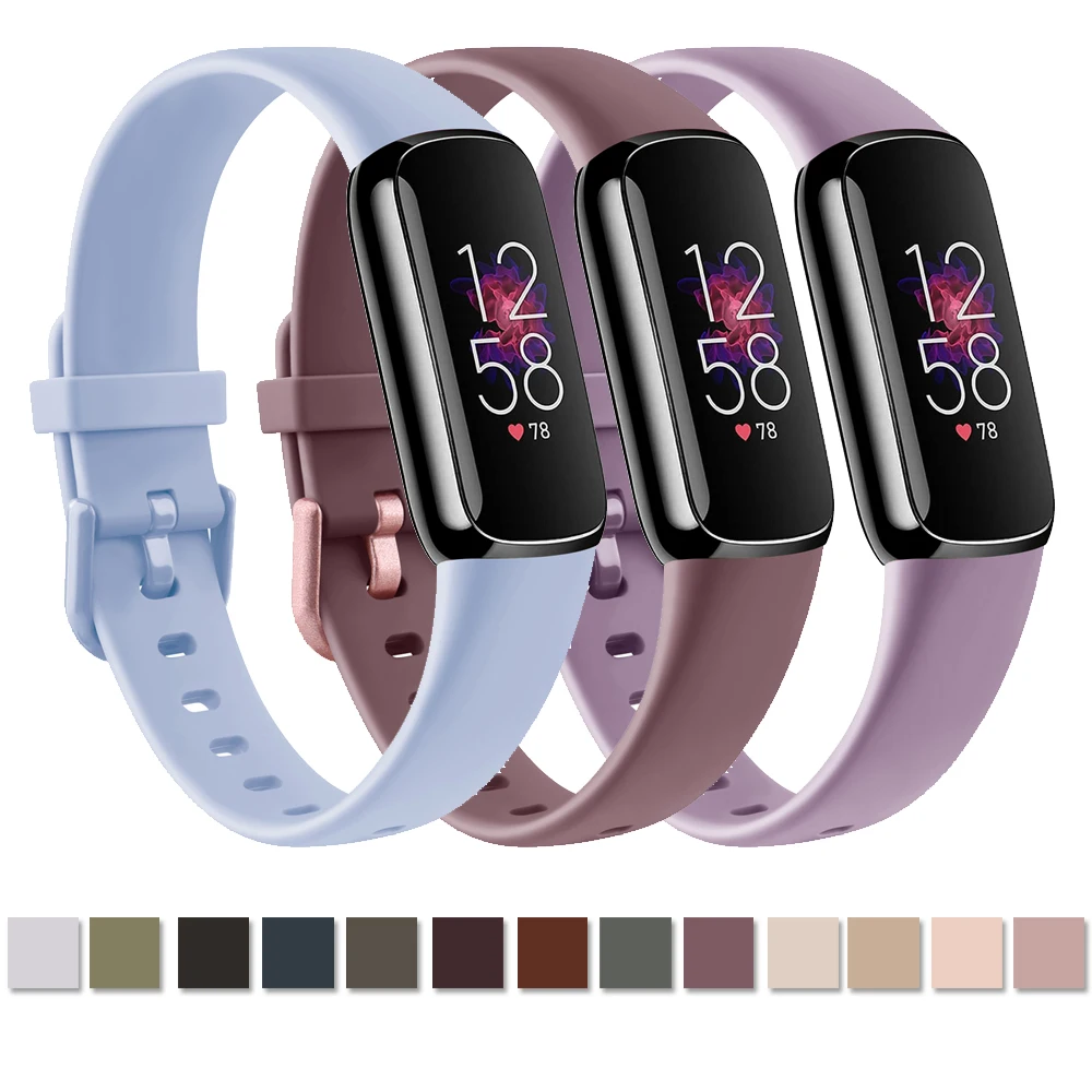 Cinturino In Silicone Morbido Per Cinturino Fitbit Luxe Cinturino Sportivo Smart Watch Braccialetto Per Sostituzione Cinturino Fitbit Luxe