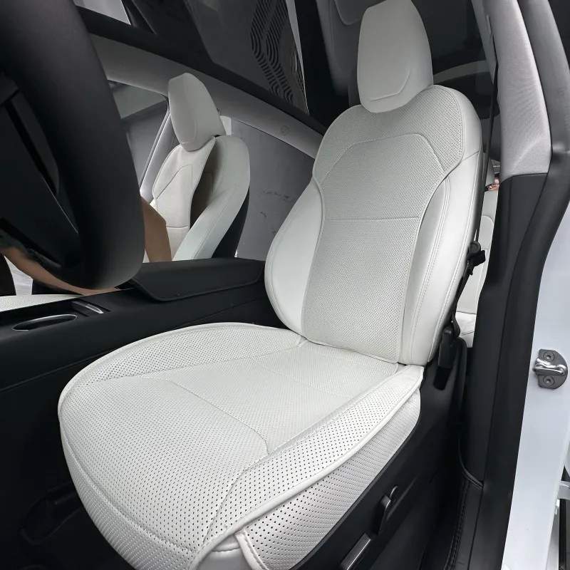 Car Seat Cover Cushion For Tesla Model Y Juniper 2025 Full Car Seat Cushion&Back