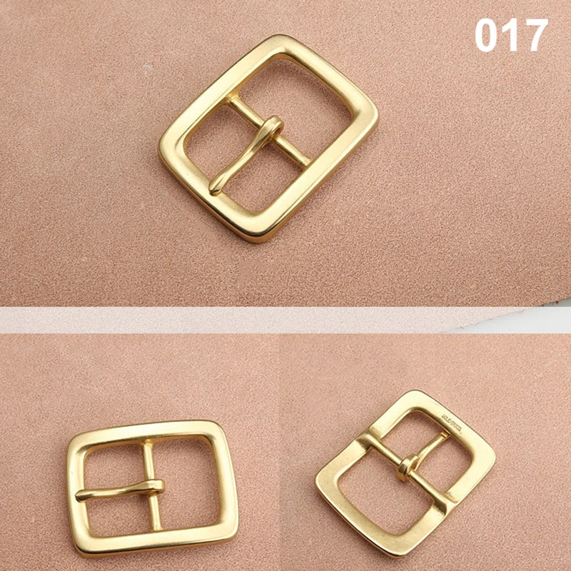 황동 캐스트 벨트 버클 엔드 바 힐 바 버클 싱글 핀, 가죽 공예 액세서리, 37mm-39mm 벨트용 헤비 듀티, 40mm, 1 개