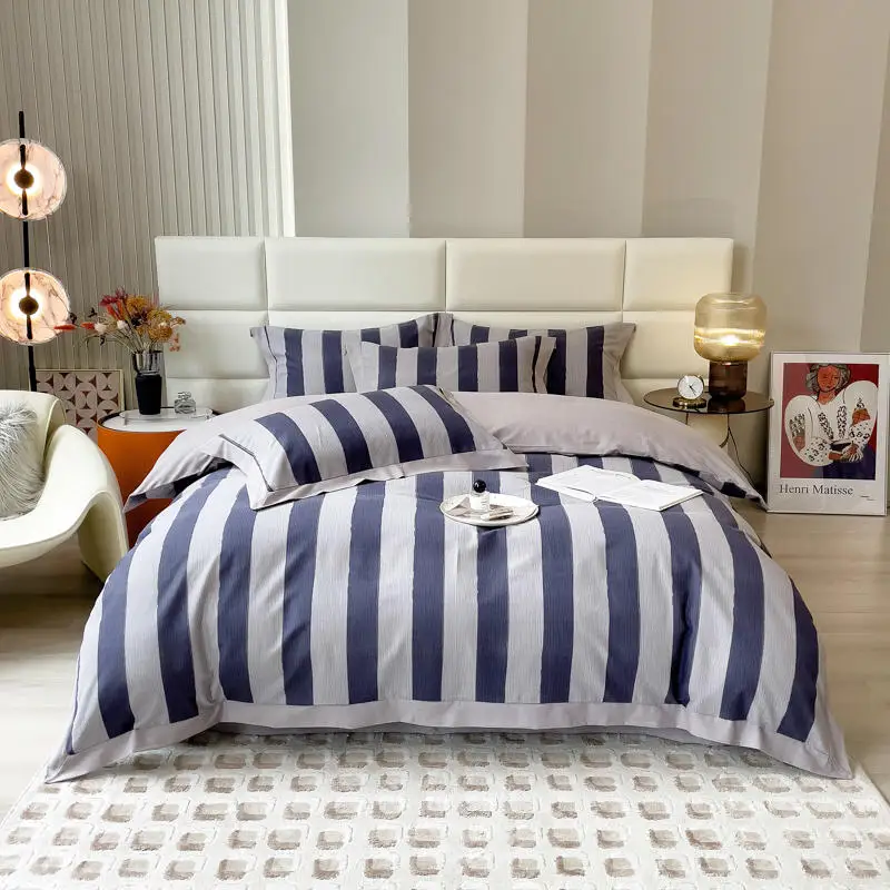 

Cotton ground wool blended (European style) Lace Bedding Sets duvetcover flat fittedsheet pillowcase winter warm bed linen queen
