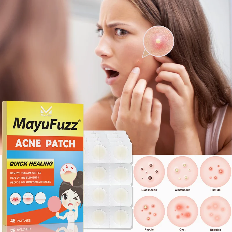 

Acne Pimple Patch Invisible Acne Removal Hydrocolloid Skin Care Cover Zits Blemishes Spot Makeup Stickers Concealer Face Spot
