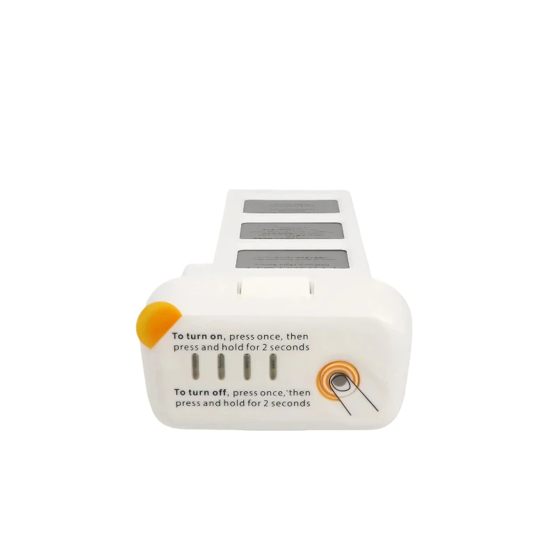 Batterie LiPo 4S de 68Wh pour Phantom 3, posée sur une surface, avec l'étiquette indiquant 15.2V et la capacité.