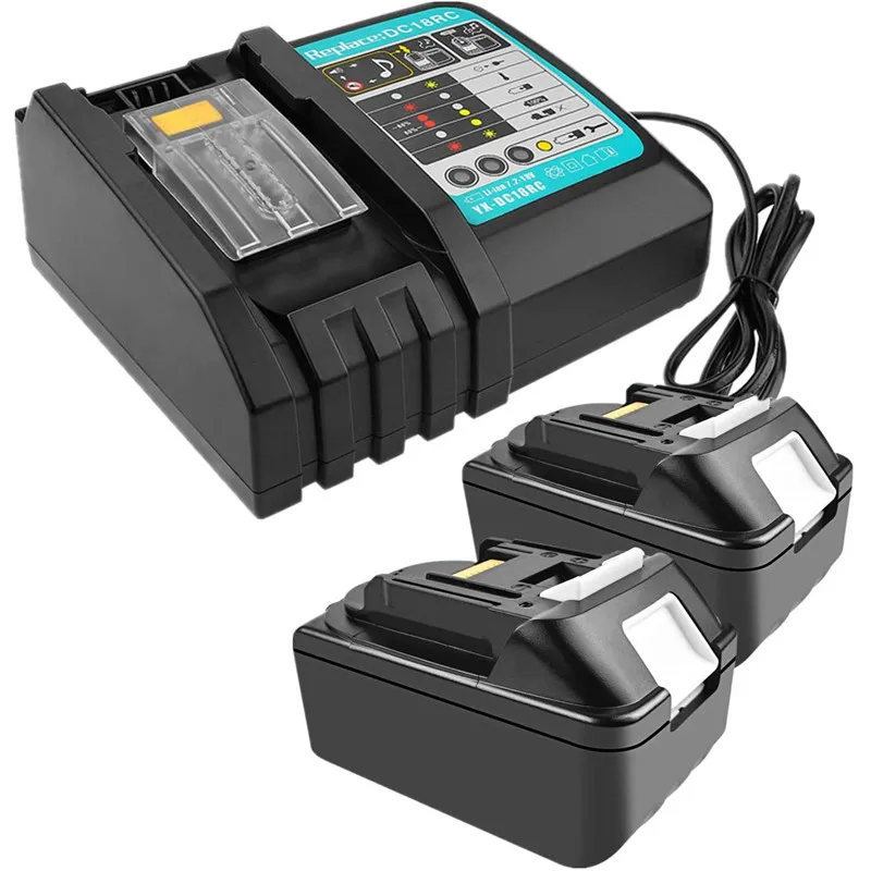DC18RCT Li-ion Battery Charger For Makita 18V 14.4V BL1830 Bl1430 DC18RC DC18RA Power tool 3A Charging Current EU plug battery charger,battery charger adapter