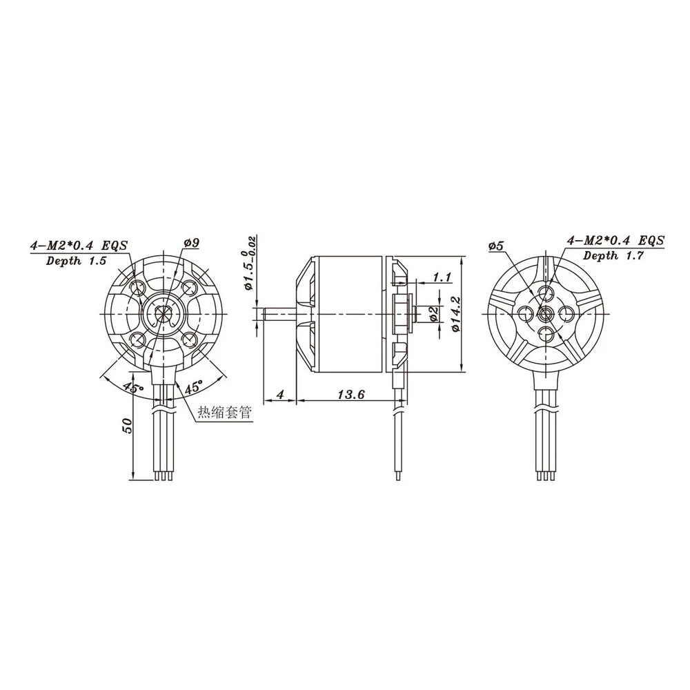 5500KV 6500KV 8000KV FPV 모터 240W/225W/287W (3-4S/2S/2S) 2 3 소품용 2030 3020,7.5g Ultralight.Micro Drone DIY 부품 R1106