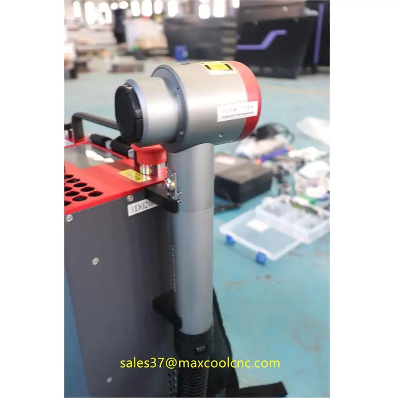 Backpack Laser Rust Removal Cleaning Tool 100W 200W 300W Oxide Layer Paint Laser Cleaning Machine 5