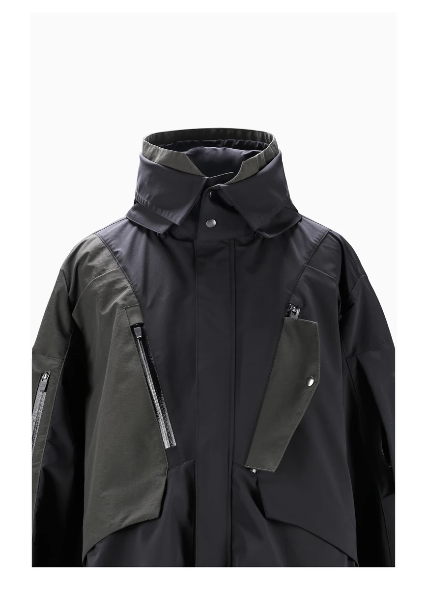 Reindee Lusion 21aw all environmental waterproof multi-pocket jacket four-form assault suit techwear functional