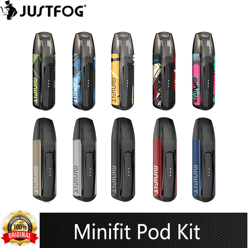 Original Justfog Minifit Pod Kit 370mah Battery 1.5ml Tank Cartridge Electronic Cigarette Vape