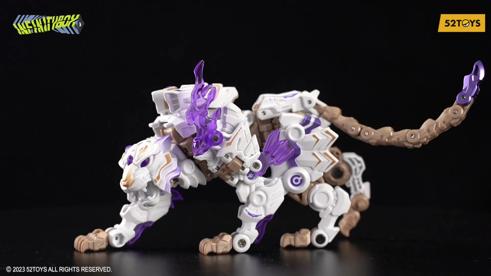 インフィニティボックス-虎の変形ロボット、アクションフィギュア