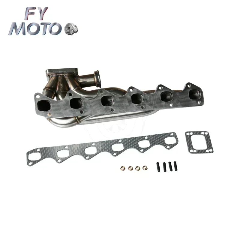 Exhaust Header for BMW E30 E34 E28 E24 M30 T3 flange 304 stainless steel