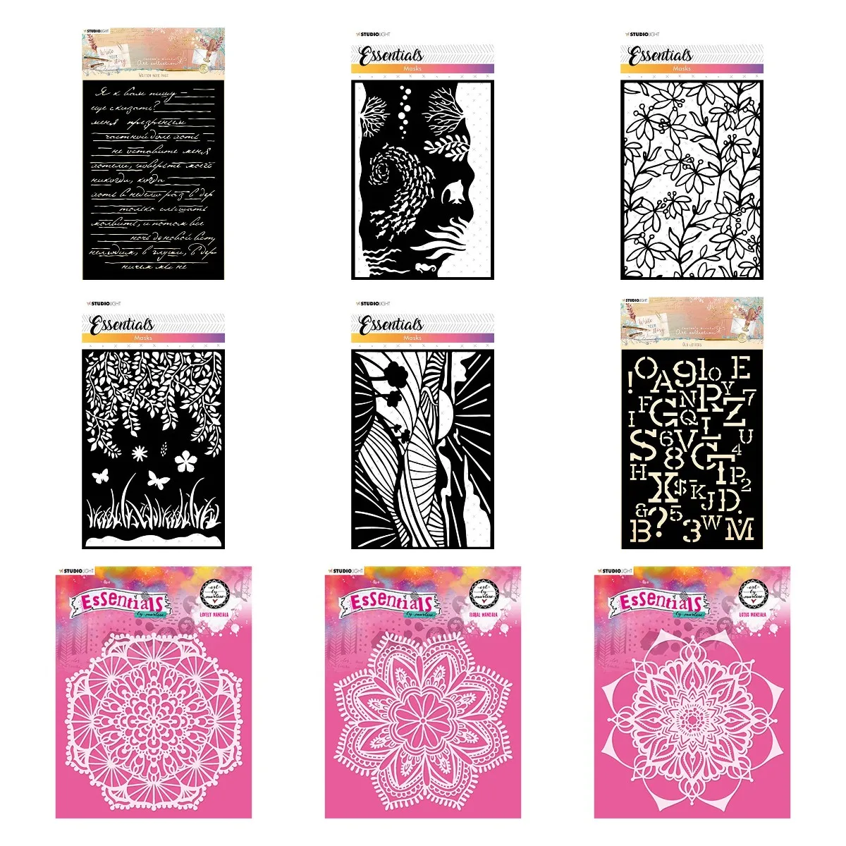 2022 Floral Patterns Anemone Dahlia Magnolia Layering Stencils Diy Painting Paper Scrapbooking Coloring Kids Fun Drawing Molds