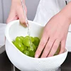 1pc - Plastic Drain Basket Filter, Rice Bowl, Drain Basket, Fruit Bowl, Laundry Basket, Handle, Home Kitchen Organizer 2