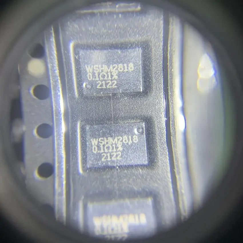 

50pcs~5PCS WSHM2818 WSHM2818R1000FEA Power Metal Strip® Resistors, High Power (7 W)Low Value (down to 0.001 Ω), Surface Mount