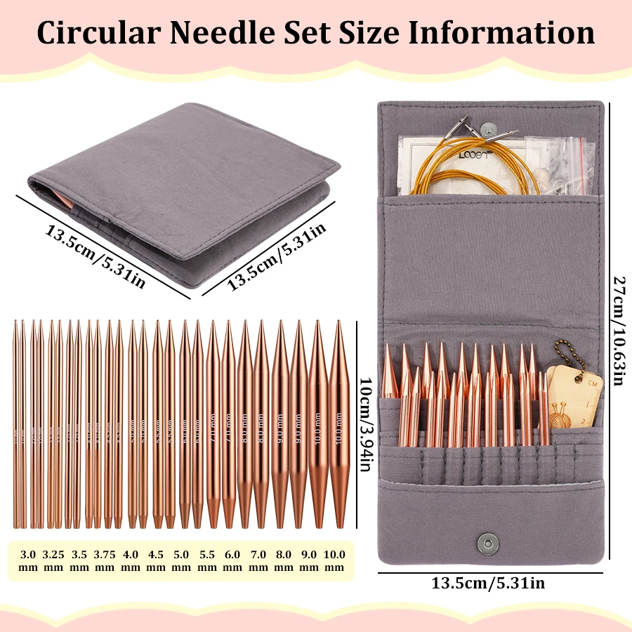 Circular Needle Set 4