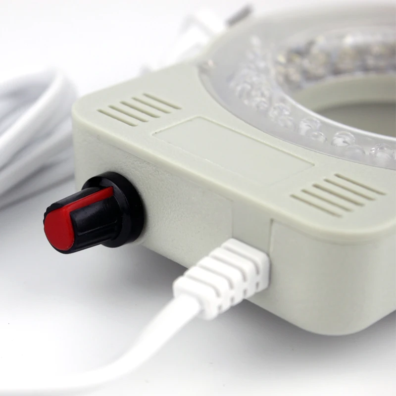 Microscope LED Ring Light Illuminator Lamp Industry Monocular Binocular Trinocular Stereo Video Microscope Lens Camera Magnifier
