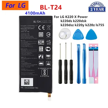 Batteria originale BL-T24 4100mAh per LG K220 X Power k220ds k220dsk k220dsz k220y k220z ls755 BL T24 batterie per telefoni cellulari