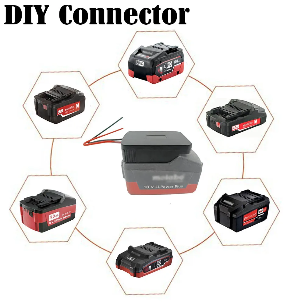 12 AWG DIY Battery Adapter For Metabo HPT 18V 36V Liion Battery To DIY