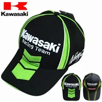 Kawasaki  New Off road Motorcycle Baseball Hat Riding Sunshade Duck Tongue Hat 1