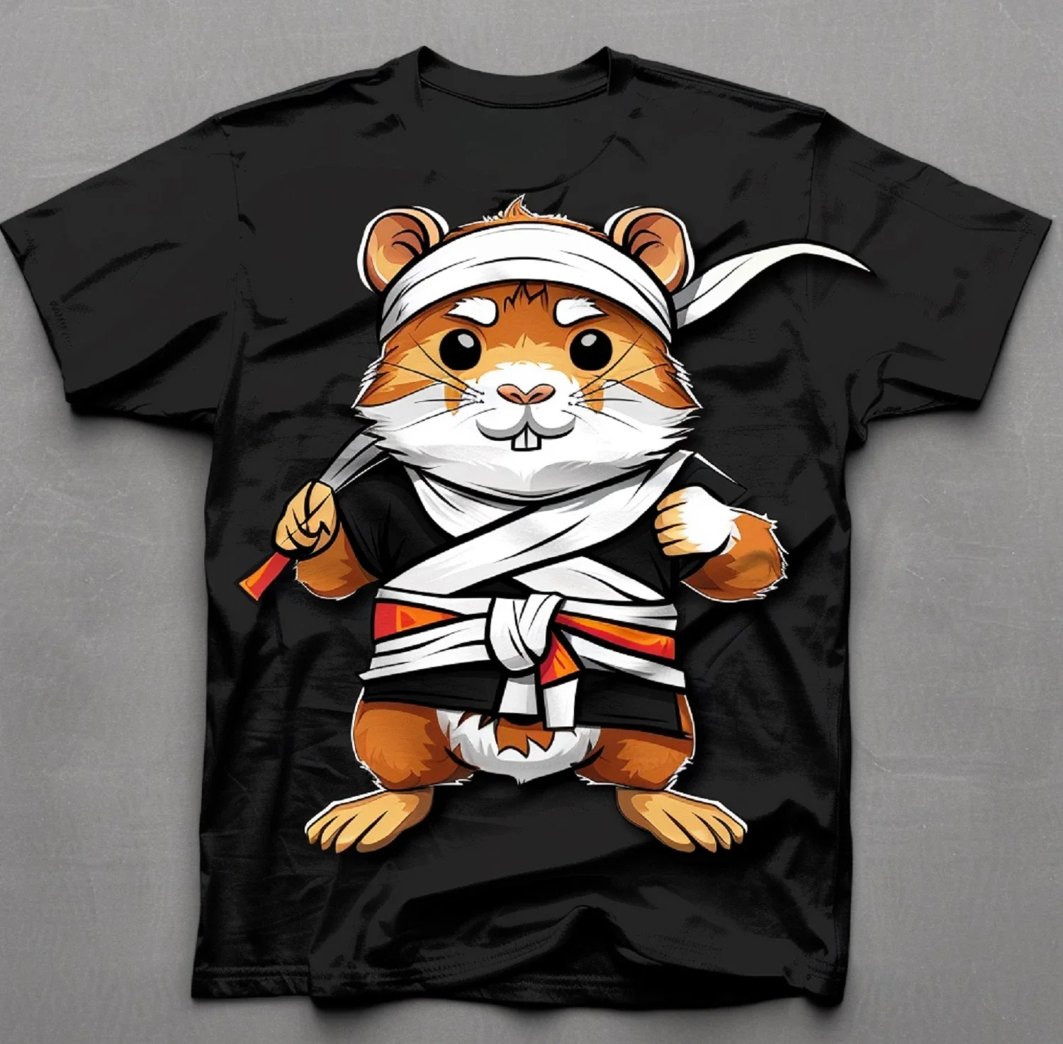 

Забавный подарок, Очаровательная толстовка с хомяка, милый Графический персонализированный принт на заказ для женщин и мужчин, летние футболки