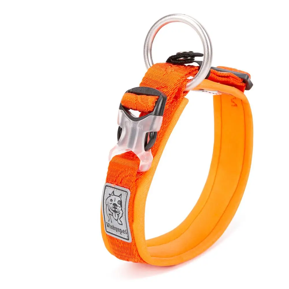 TRUELOVE Adjustable Padded Pet Dog Collar Comfort Ventilation Pull-resistant Explosion proof Personalized Printing YC1853