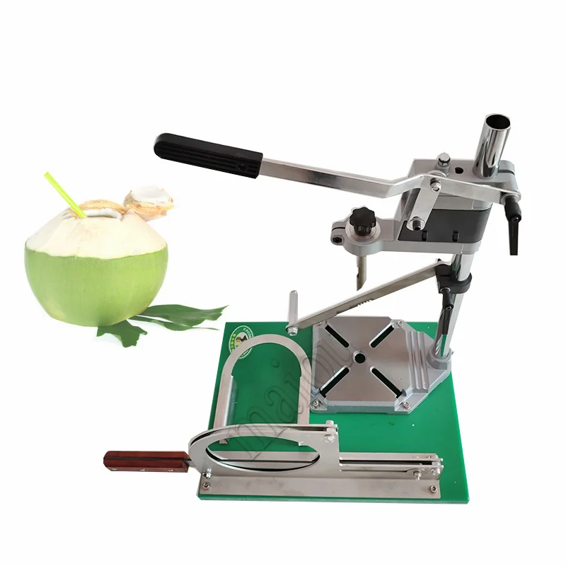 Food Processors Manual Green Coconut Cutting Machine Hand Press Opening Cutting Knife Fruit Shop