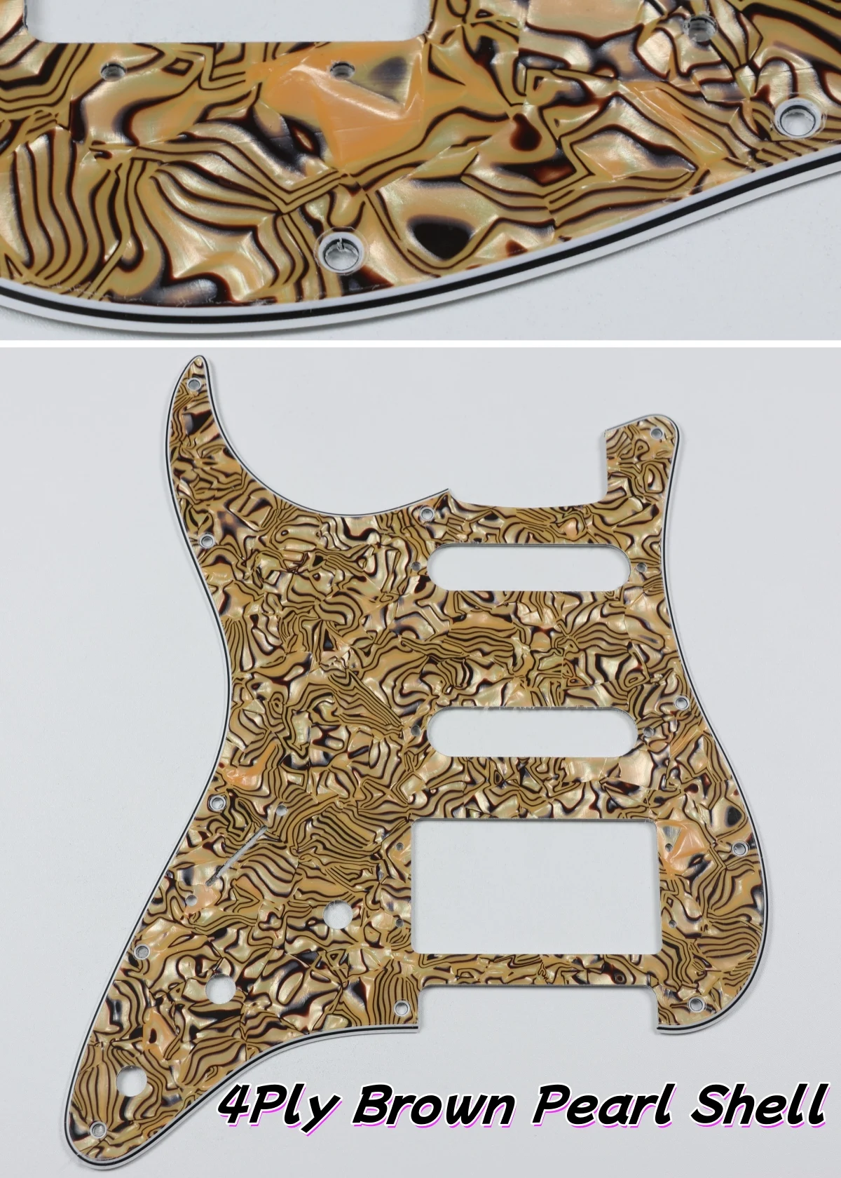 חלקי Feiman לגיטרת יד שמאלית US Fender 11 Screw SSH Wide Strat פיקגארדים בצבעים מרובים 2