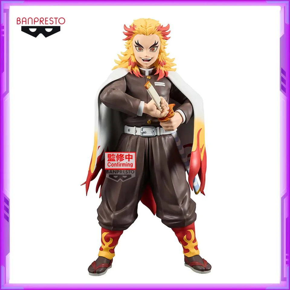 Original BANPRESTO Demon Slayer Grandista Rengoku Kyoujurou PVC