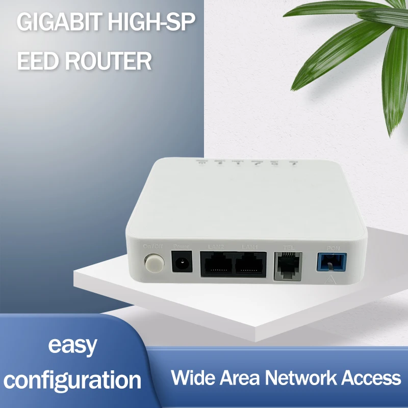 Small fiber optic equipment ONU XPON GPON EPON 1GE wide area network fiber optic communication equipment home office wifi router