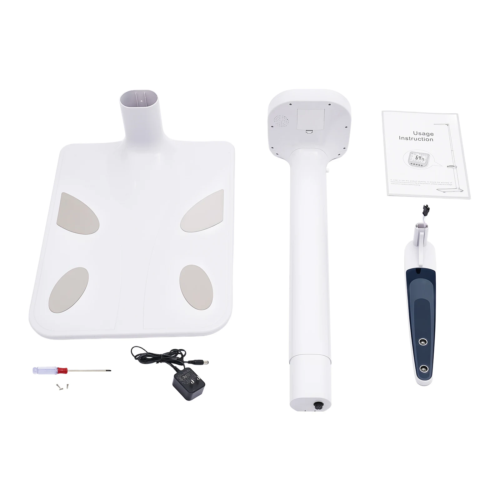 Multifunction Physician Medical Body Weight Scale, Ultrasonic Height Body Fat Analyzer, Voice Broadcast & LCD Display