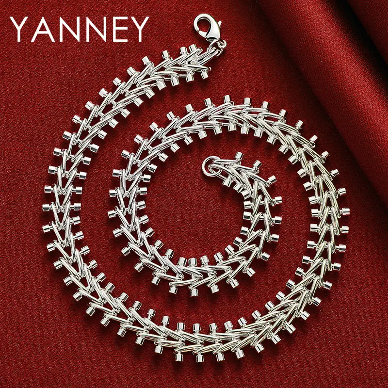 YANNEY , 절묘한 힙합 펑크 목걸이, 남성 패션, 결혼 선물, 쥬얼리 액세서리, 18 인치