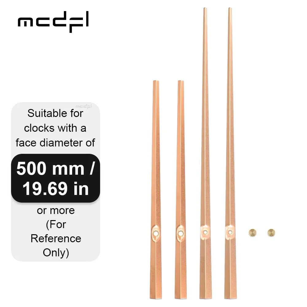 MCDFL Gül Altın Duvar Saati İbreleri Uzun Saat Mekanizması Büyük Saat Dakika Kuvars Mekanizma Tamir Kiti Malzemeleri ve Parçaları Mağazada