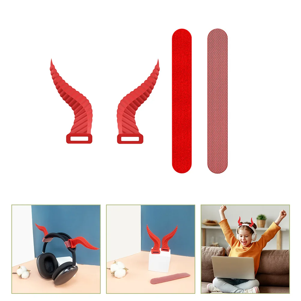 Wire Headphone Headset Accessories Headsets Demons Attachment Cosplay Ears