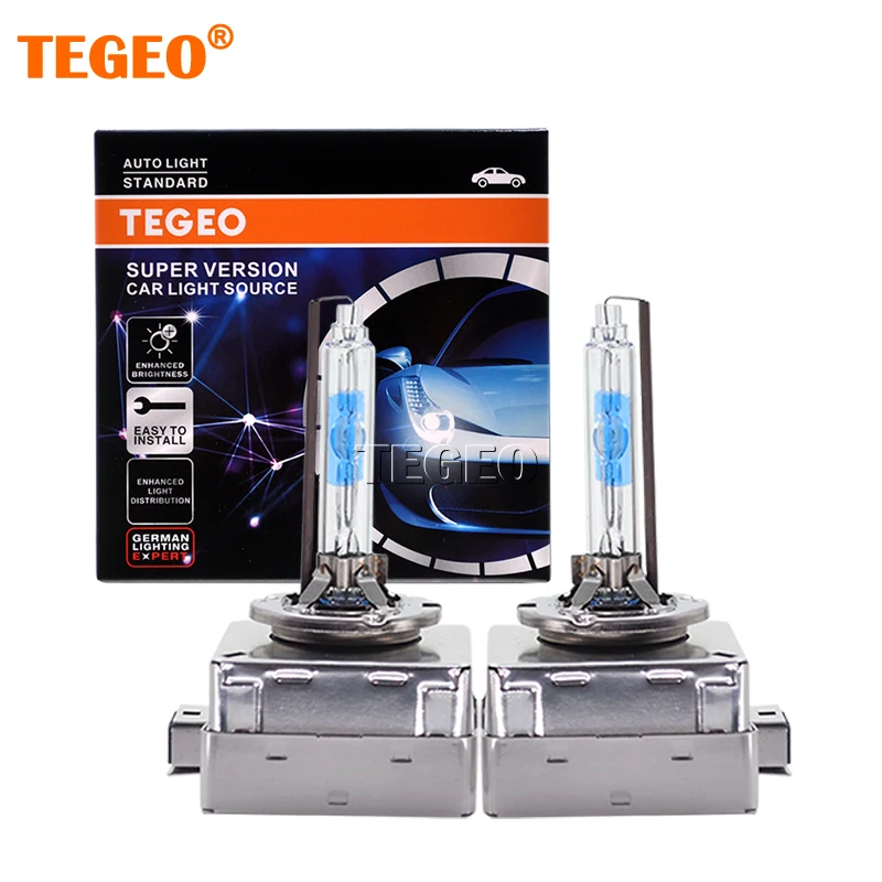 

TEGEO D3S D1S Xenon Bulbs 35W D2S D4S Car Lamps HID Conversion Kit 66140 66240 66340 66440 OEM 6000K 55W Xenon Standard Light