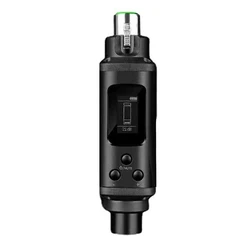 Rechargeable Dynamic Microphone Preamplifier LCD Screen 12DB-39DB Built-In Rechargeable Amplifier For SM58 Durable Easy To Use