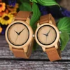 Men's Watches BOBO BIRD Bamboo Wood Casual Wrist Watch for Men Gift Box Packing Customized Dropshipping 3