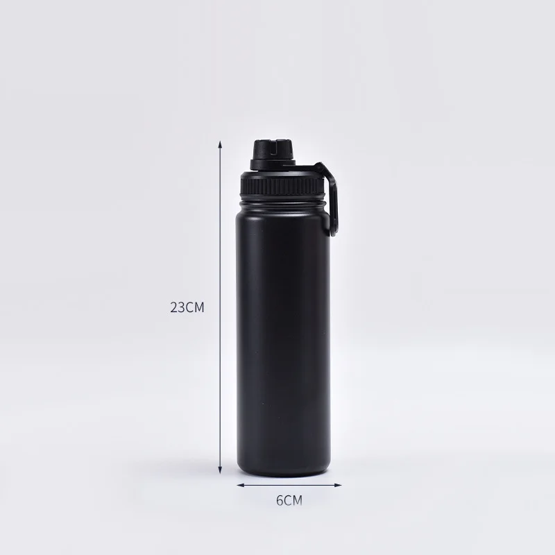 750ml Insulated Water Cup Sports Bottle Water Bottles Stainless Steel Pure  Titanium Vacuum Portable Leakproof Outdoor Cup - AliExpress
